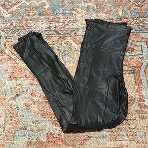 Spanx leather legging